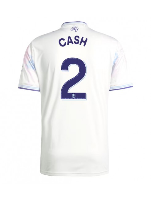 Aston Villa Matty Cash #2 Ausweichtrikot 2025-26 Kurzarm Aston Villa Matty Cash #2 Ausweichtrikot 2025-26 Kurzarm
